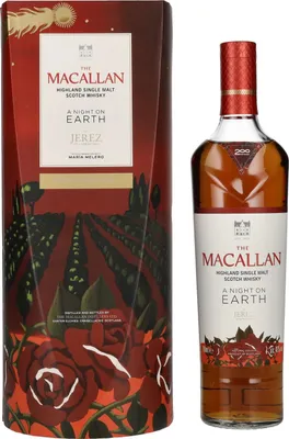 Image de The Macallan A NIGHT ON EARTH JEREZ 43% Vol. 0,7l en boîte cadeau