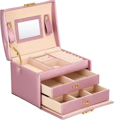 Produktbild von Schmuckkästchen / Etui - rosa