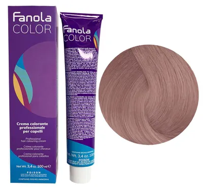 Produktbild von Fanola Haarfarbe Fanola Color Super 10 Permanente Haarfarbe 10.16 Blonde Platinum Ash Red