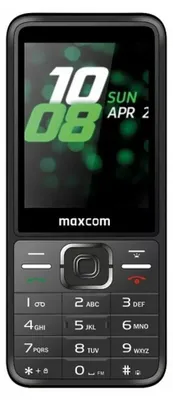 Produktbild von MaxCom MM244 Classic, Balken, Dual-SIM, 7,11 cm (2.8"), 2 MP, 1000 mAh, Schwarz