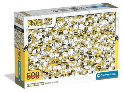 Image de Puzzle Compact Clementoni Impossible Snoopy 500 Pièces