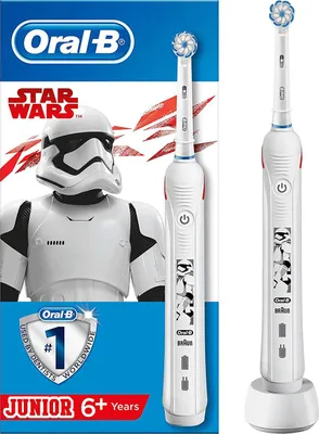 Produktbild von Oral-B Junior Star Wars - Elektrische Zahnbürste - Powered by Braun - 1 Handgriff und 1 Bürstenkopf
