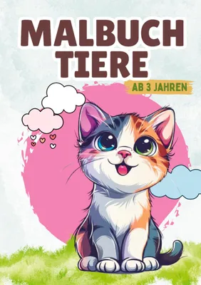 Produktbild von Tier Malbuch
