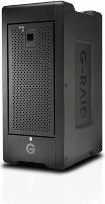 Produktbild von SanDisk Professional G-RAID SHUTTLE 8 - Festplatten-Array - 160 TB - 8 Schächte - HDD 20 TB x 8 - Thunderbolt 3, USB 3.1 Gen 2 (extern)