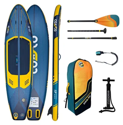 Zdjęcie produktu dla Deska SUP Coasto Flip 10'5, składana, ultralekka (6,55 kg), kompletny zestaw do turystyki