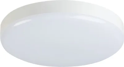 Obrázek produktu pro Kruhový LED stropní svítidlo Iper, bílé, 35 W, neutrální bílá, 4200 lm, plast, rozměry: 5,5 × 35 × 35 cm, IP65, Kanlux