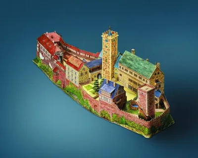 Produktbild von Schreiber-Bogen Kartonmodellbau Wartburg Z