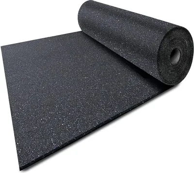 Produktbild von Bautenschutzmatte Gummigranulatmatte Antirutschmatte 10 mm Stärke 125x300 cm