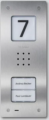 Produktbild von SIEDLE CAU 850-2-0 E Audio-Türstation Siedle Compact Unterput (210009118-00)