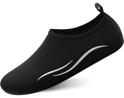 Produktbild von Wasserschuhe Damen Herren Badeschuhe Aquaschuhe Schwimmschuhe Strandschuhe Barfußschuhe Surfschuhe Gr.36-46 Schwarz