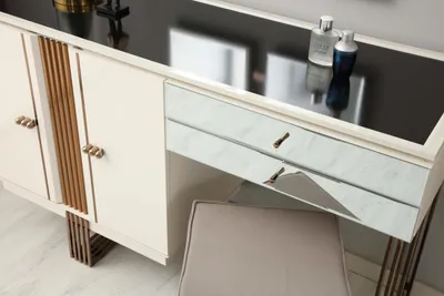 Produktbild von Schminktisch Konsole Schlafzimmer Möbel Design Luxus Konsolentisch