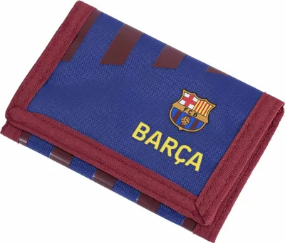 Productafbeelding van FC Barcelona - Portemonnee met strepen TA12512 (één maat) (rood/blauw)