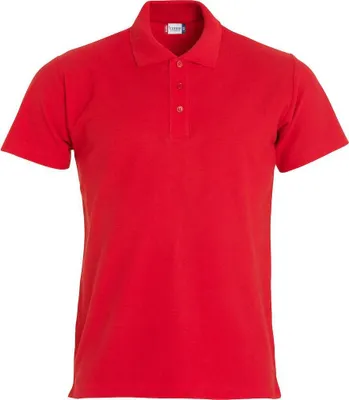 Produktbild von Clique - "Basic" Poloshirt für Herren BC6292 (L) (Rot)