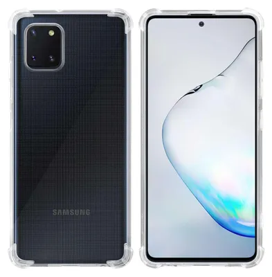 Produktbild von Cadorabo Hülle für Samsung Galaxy A81 / NOTE 10 LITE / M60s in VOLL TRANSPARENT Schutzhülle aus flexiblem TPU Silikon Back Case Cover Etui Handy Hülle