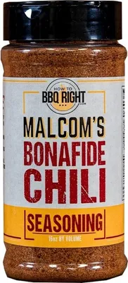 Obrázek produktu pro BBQ koření Malcom´s Bonafide Chilli Seasoning 454g