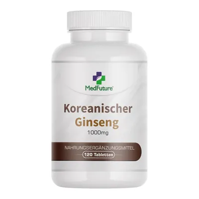 Produktbild von Koreanischer Ginseng 1000 mg Energie, Konzentration und Wohlbefinden – ein natürliches Nahrungsergänzungsmittel zur Unterstützung von Vitalität und Le