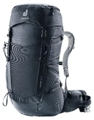 Produktbild von Deuter Futura 24 SL, Oben, Wandern, Schwarz, Unisex, Polyethersulfon (PES), 600 D
