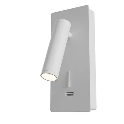 Immagine prodotto di Applique a LED, faretto mobile, metallo bianco