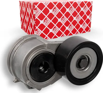 Produktbild von FEBI BILSTEIN 170018 Riemenspanner Keilrippenriemen passend für MERCEDES-BENZ ECONIC 2 Ø75mm Rolle