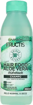 Image de Garnier Fructis Hair Food Shampooing hydratant à l'aloe vera 350ml