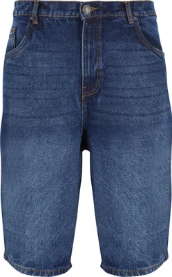 Imagen del producto de Urban Classics Pantalones cortos vaqueros para hombre, modelo Indall, color azul oscuro, talla 32