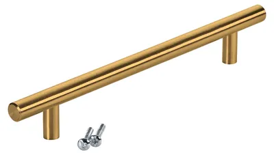 Produktbild von SOTECH Möbelgriff G17 Schrankgriff – Bohrabstand 160 mm, Edelstahl Satin Gold