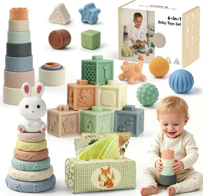 Produktbild von 6-in-1-Baby-Spielzeug zur Förderung der Entwicklung