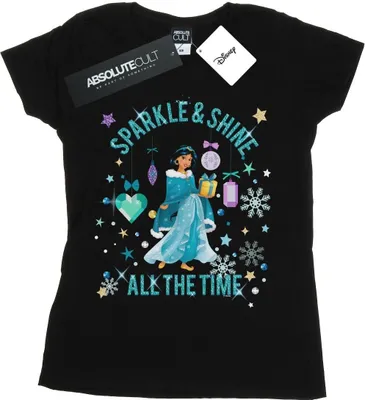 Produktbild von Disney - "Sparkle And Shine" T-Shirt für Damen BI37200 (S) (Schwarz)