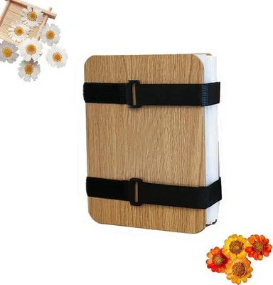 Produktbild von Famanu Blumenpresse Set - Professionelle Blüten- und Blattpresse A5