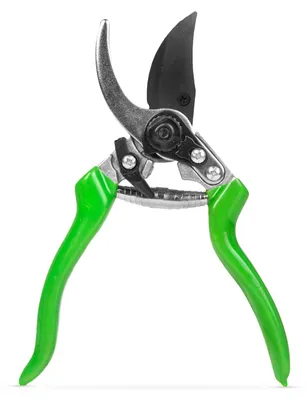 Produktbild von Gartenschere mit Antihaftbeschichtung - Gartenschere für Blumen und Zweige - Ergonomische Gartenschere - 80 mm Klinge aus Edelstahl - Handgartenschere mit Sicherheitsverriegelung [11294B]