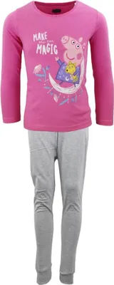 Produktbild von Peppa Pig Kinder Schlafanzug Pyjama lang – Rosa / 104