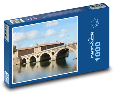 Zdjęcie produktu dla Puzzle 1000 Most w Tuluzie - martinpuzzle