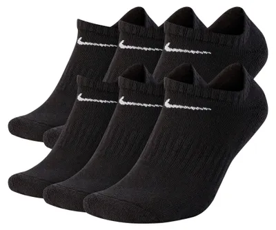 Produktbild von Nike Everyday Cushioned No-Show Socken (6-pack) - SX7675, Farbe:Schwarz, Textil:34-38