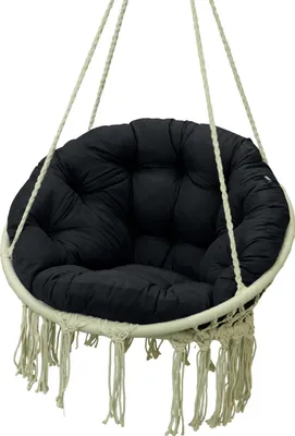 Produktbild von AMPO Polster Kissen für Hängeschaukel Hängesessel Auflage Rattanschaukel 110x60 cm