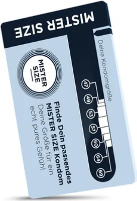 Image de Mister Size Condom Sizer 1 pc