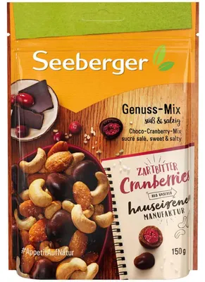 Produktbild von Seeberger Genuss-Mix süß & salzig 150g