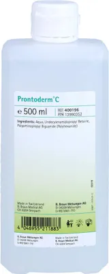 Image de BBraun PRONTODERM C BOUTEILLE OVALE "WEST" 500ML | Bouteille (500 ml)