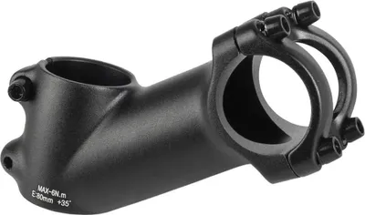 Image de Potence vélo M-wave Hset 1/8 31.8 Mm Noir 80 mm / 35º Noir 80 mm