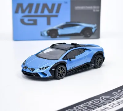 Produktbild von Lamborghini Huracán Sterrato Blu Aegir - Mini GT 1:64
