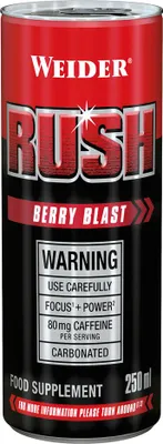 Produktbild von Weider Rush RTD 24x250ml Dose