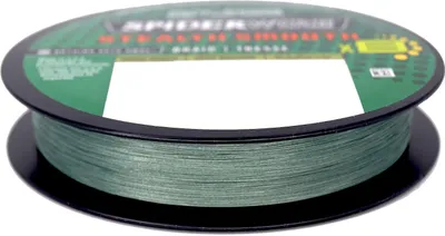 Obrázok produktu pre SPIDERWIRE Stealth Smooth, 300m, 0,33mm, 38,1kg / 84lbs, machovo zelená, pletená šnúra, 1515601