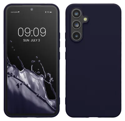 Produktbild von kwmobile Handyhülle für Samsung Galaxy A54 5G Hülle - TPU Case - Kabelloses Laden - Schutzhülle Cover in Deep Ocean