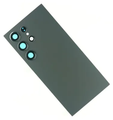 Produktbild von Gehäuse Rückseite für Samsung Galaxy S24 Ultra Backcover Akkudeckel hinten Kameraglas Abdeckung, Schwarz