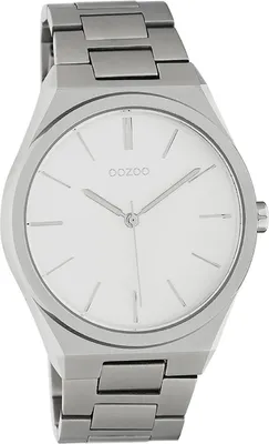 Produktbild von Oozoo Metall Damen-Herren Uhr Analog Quarzuhr Armband silber Timepieces D2UOC10520