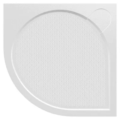 Produktbild von Gelco ARCA Gussmarmor-Duschwanne, Viertelkreis 100x100cm, R550