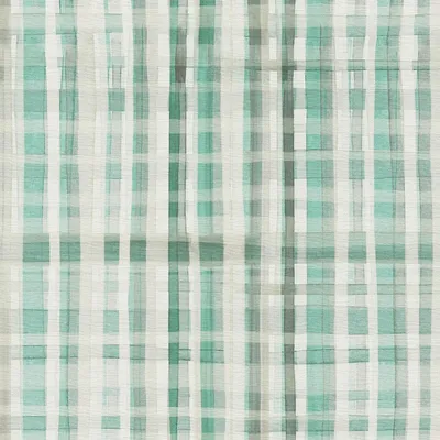 Obrázek produktu pro Profhome 782243-GU Grafická tapeta Kostkovaná matná krémová tyrkysová olivově šedá 5,33 m2