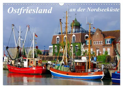 Produktbild von Ostfriesland an der Nordseeküste (Wandkalender 2027 DIN A3 quer), CALVENDO Monatskalender