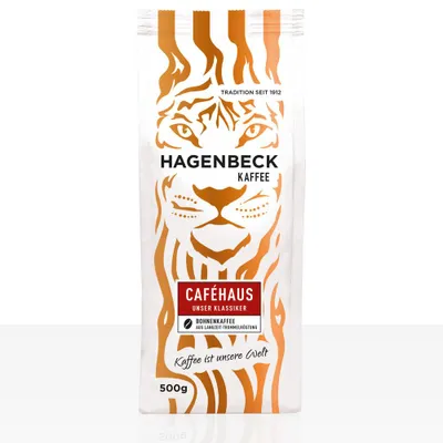 Produktbild von Hagenbeck Cafehaus Unser Klassiker 500g Kaffeebohnen