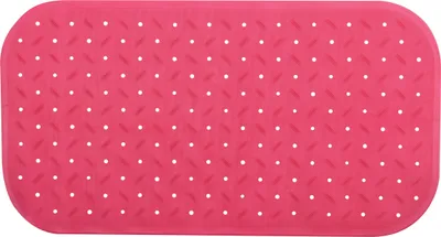 Produktbild von MSV Rutschfeste Dusch-/Badematte Bad - Gummi - fuchsia pink - 36 x 65 cm