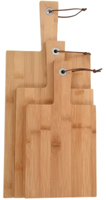 Immagine prodotto di OTTIMO tagliere in legno di bambù per la casa, set di 3 taglieri